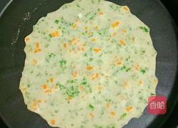 芹菜叶胡萝卜鸡蛋饼的做法图解16