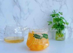 橙子菊花冰饮