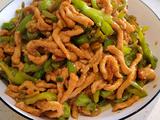 青椒肉丝和饭店一样好吃的做法[图]