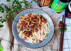 雪菜肉丝面