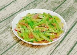 西芹炒肉丝