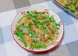 肉丝豆角炒米粉