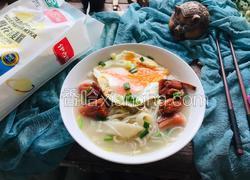 金针菇汤面-神奇的面粉