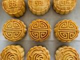 莲蓉蛋黄馅月饼（空气炸锅版）