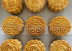 莲蓉蛋黄馅月饼(空气炸锅版)