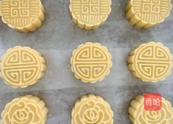 莲蓉蛋黄馅月饼（空气炸锅版）的做法图解5