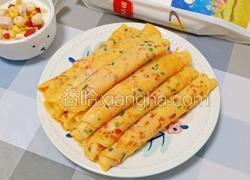 番茄鸡蛋早餐饼