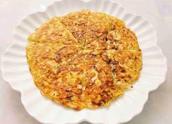 减脂餐～鸡蛋包菜饼