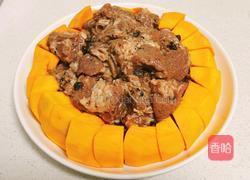 南瓜蒸排骨的做法图解3