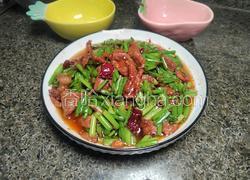 自制韭菜花儿炒肉