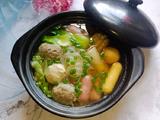 粉丝丸子锅(西红柿汤底）