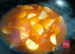 番茄味炖萝卜的做法图解4