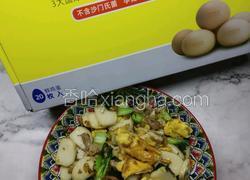 鸡蛋外婆菜炒年糕