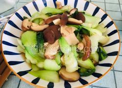 香菇炒油菜