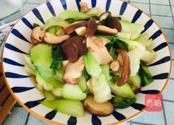 香菇炒油菜的做法图解10