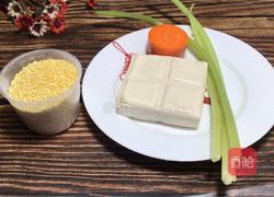 豆腐小米粥的做法图解1