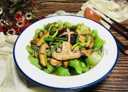 香菇炒小白菜