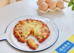 手抓饼鸡蛋披萨