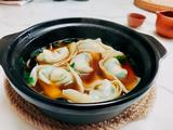 素馅大馄饨