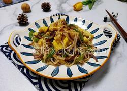 金针菇炒鸡蛋