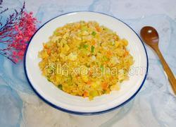 芹菜胡萝卜蛋炒饭
