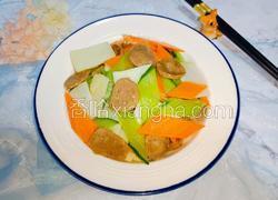 牛肉丸炒青瓜山药