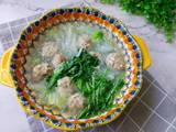 肉丸芽白粉丝汤