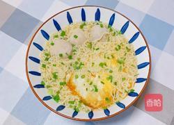 鸡蛋肉丸方便面的做法图解8
