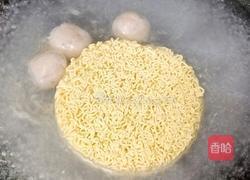 鸡蛋肉丸方便面的做法图解4