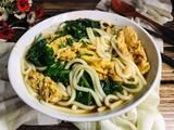 鸡蛋汤米线