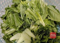 蒜蓉油麦菜的做法图解2