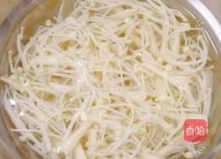 金针菇拌干豆腐胡萝卜丝的做法图解5