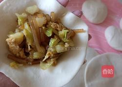 圆白菜鸡蛋粉条素馅包子的做法图解20