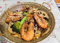 香锅什锦虾