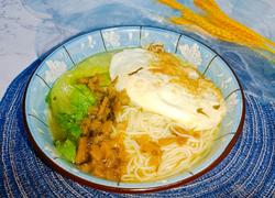外婆菜鸡蛋汤面