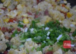 培根蛋炒饭的做法图解8