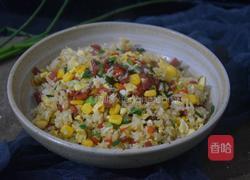 培根蛋炒饭的做法图解10