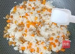 牛肉丸胡萝卜蛋炒饭的做法图解8