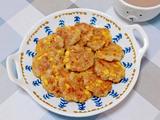 米饭时蔬猪肉饼
