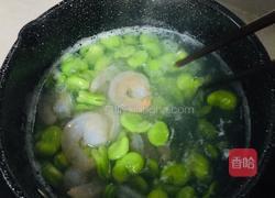 蚕豆炒虾仁的做法图解4
