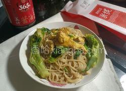 青菜炒米粉