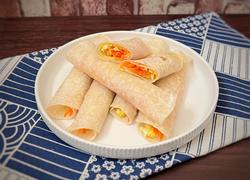 【春季“养肝”】鸡蛋蒜酱春饼卷