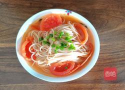 番茄原麦胚芽素面的做法图解6