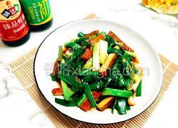 香干炒青蒜叶
