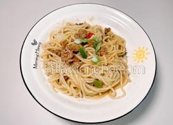 肉酱拌面