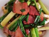 青蒜炒腊肉