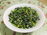 蒸拌茼蒿