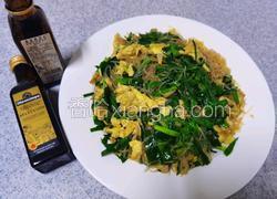 韭菜粉丝炒鸡蛋