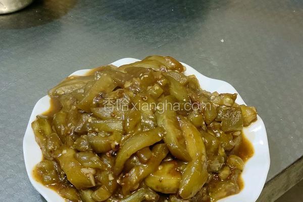 浇汁红烧蒜香茄子(茄汁面茄汁饭)