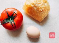 西红柿鸡蛋豆腐皮汤的做法图解1